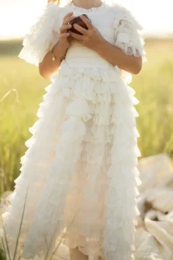 Mini Cindy Dress in White