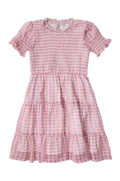 Mini Cordelia Dress in Desert Rose Gingham
