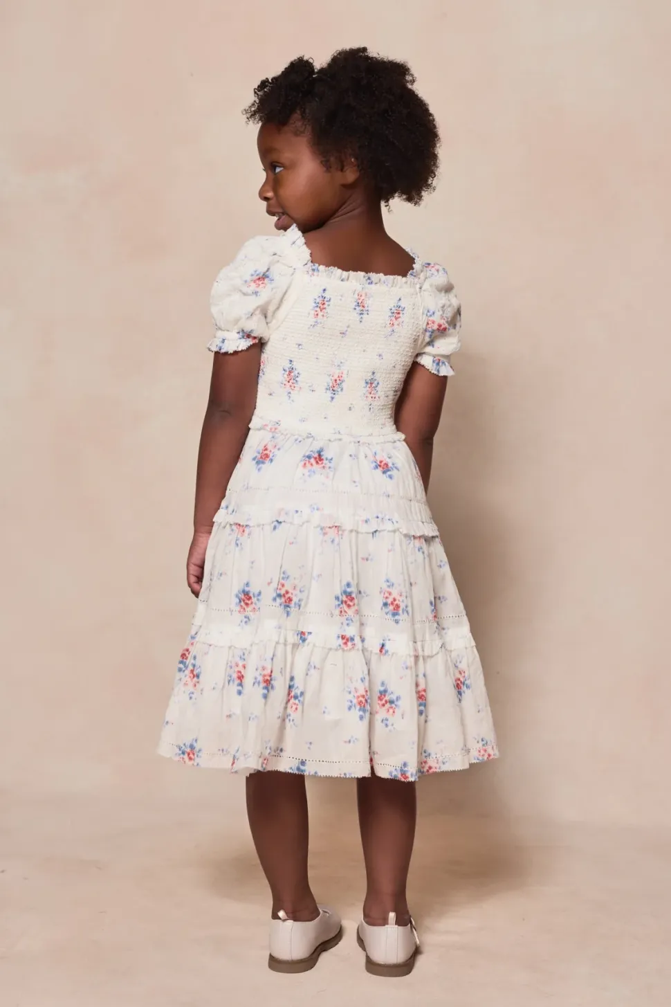 Mini Emily Dress in Heritage Soft Ditsy Floral