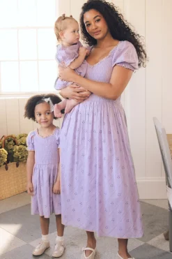 Mini Emmi Dress in Lilac
