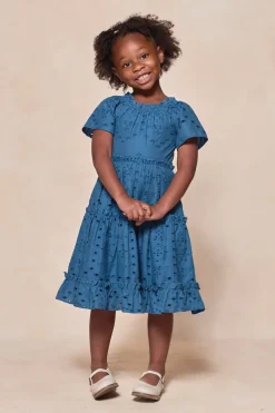 Mini Etta Dress in Cobalt