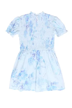 Mini Flynn Dress in Aquarelle Fleur
