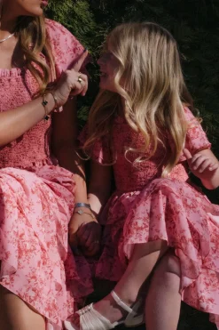 Mini Grace Dress in Desert Heritage Rose