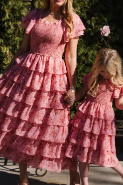 Mini Grace Dress in Desert Heritage Rose
