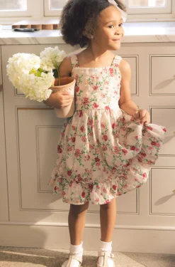 Mini Helene Dress in Vibrant Chintz