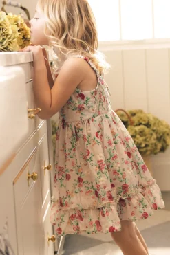 Mini Helene Dress in Vibrant Chintz