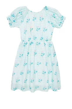 Mini Jessie Dress in Bloom Gingham