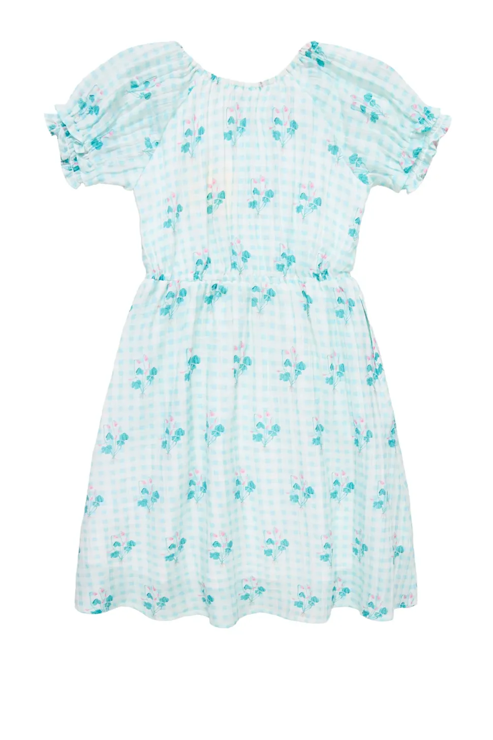 Mini Jessie Dress in Bloom Gingham