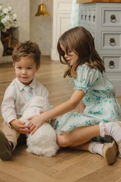 Mini Jessie Dress in Bloom Gingham