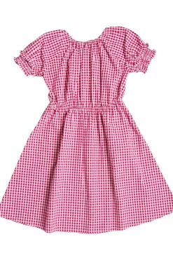 Mini Jessie Dress in Red Gingham