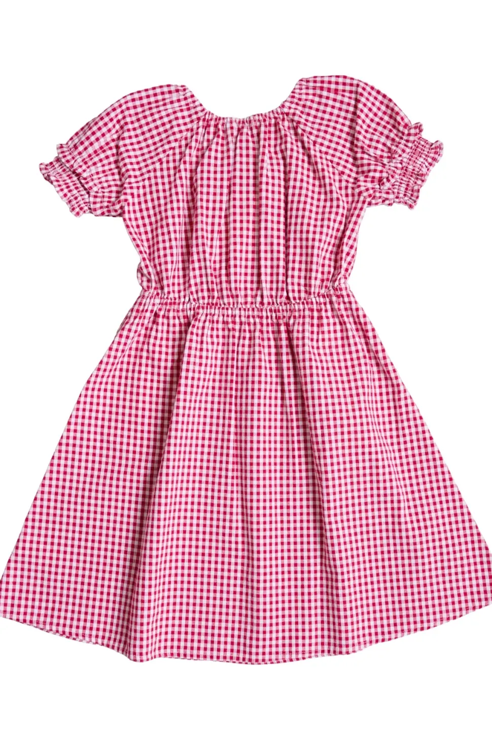 Mini Jessie Dress in Red Gingham