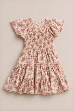 Mini Jovie Dress in Ivory Heritage Rose
