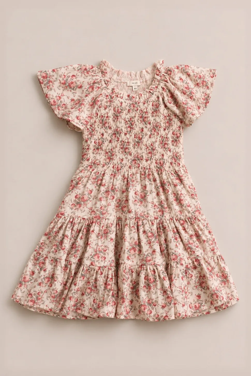 Mini Jovie Dress in Ivory Heritage Rose