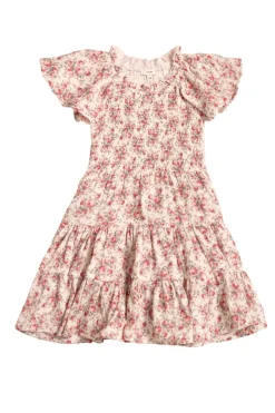 Mini Jovie Dress in Ivory Heritage Rose