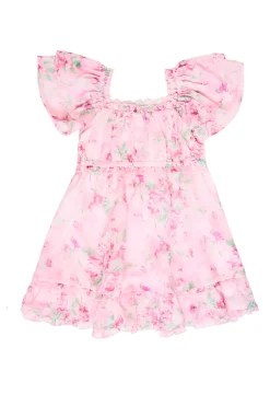 Mini Juliana Dress in Rose Trance