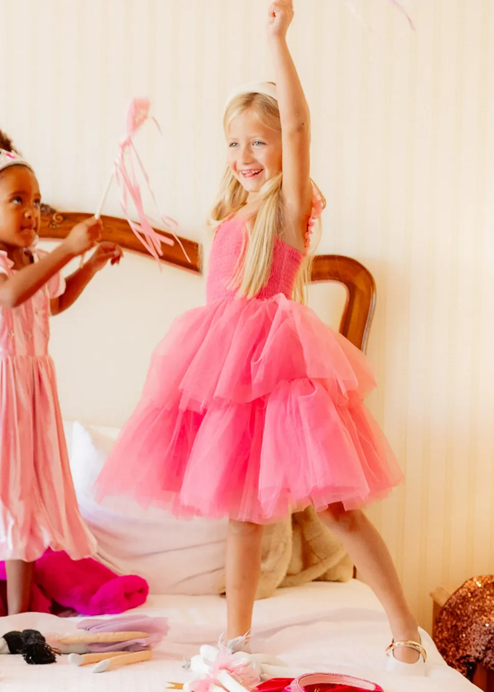 Mini Liza Dress in Pink