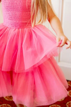 Mini Liza Dress in Pink