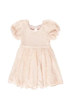 Mini Marisol Dress in Cream Sequin