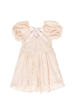 Mini Marisol Dress in Cream Sequin