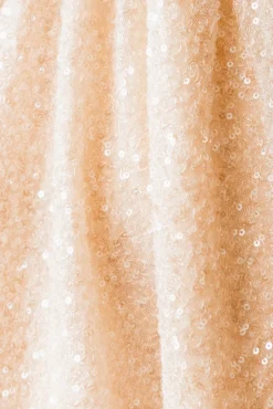 Mini Marisol Dress in Cream Sequin