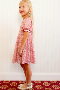 Mini Marisol Dress in Pink Sequin