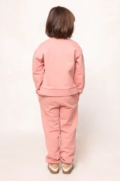 Mini Micah Crew Neck Sweatshirt in Pink & Bows