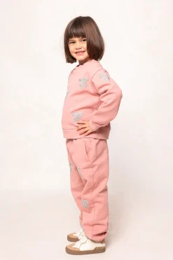 Mini Micah Jogger Sweatpants in Pink