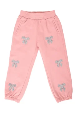 Mini Micah Jogger Sweatpants in Pink