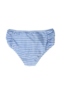 Mini Mid Rise Ruched Bottom in Blakely Gingham
