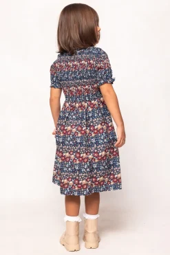 Mini Parker Dress in Dusk Floral Medley