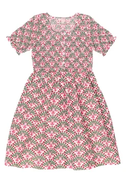 Mini Parker Dress in Floral Fan