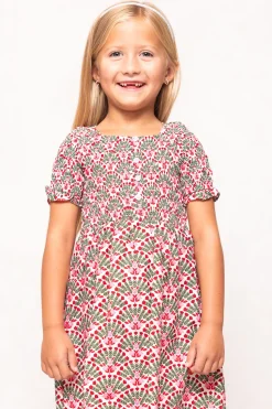 Mini Parker Dress in Floral Fan