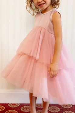 Mini Rainie Dress in Rose