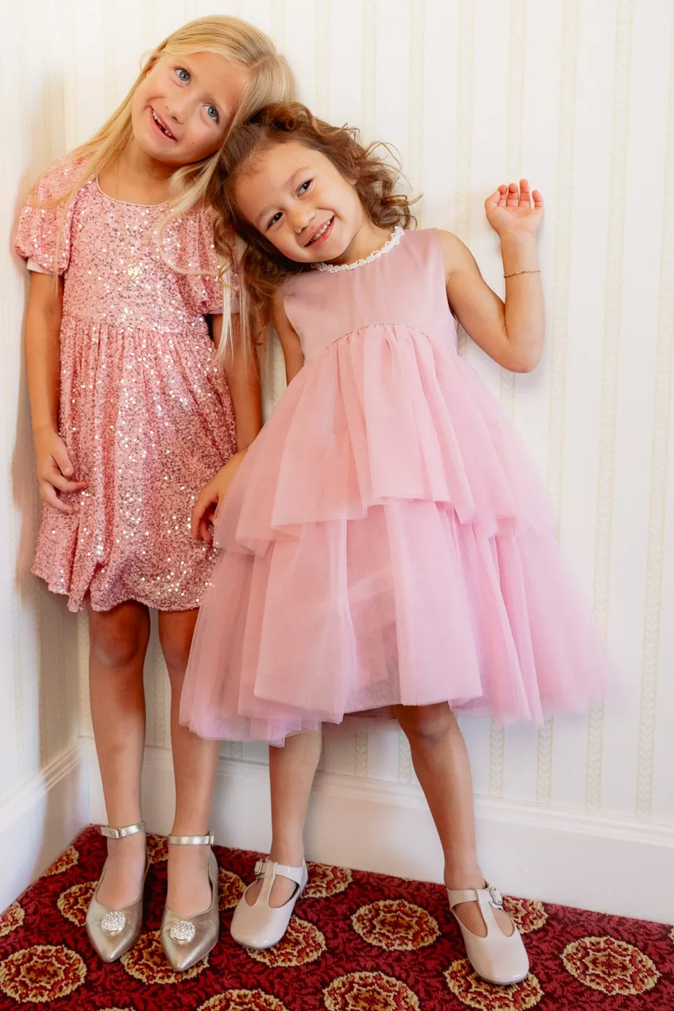 Mini Rainie Dress in Rose