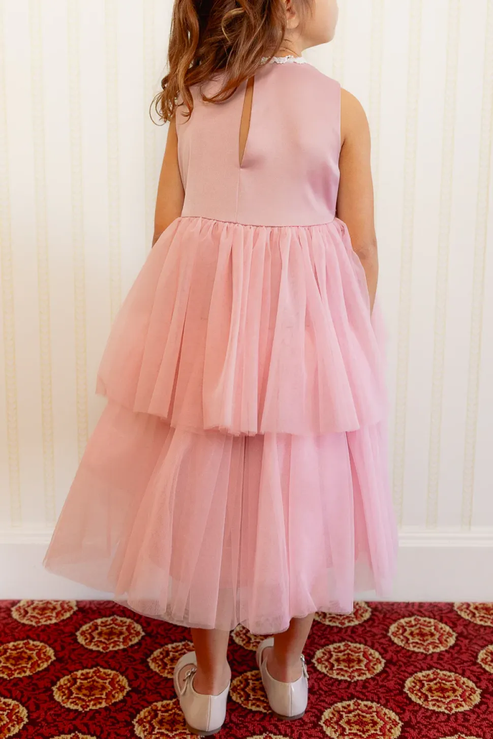 Mini Rainie Dress in Rose