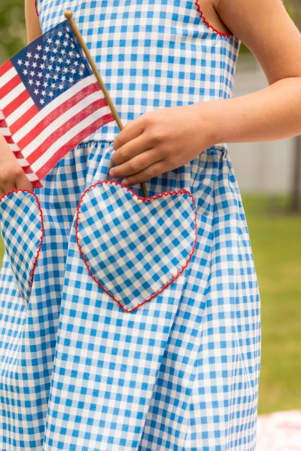 Mini Rue Play Dress in Vichy Gingham