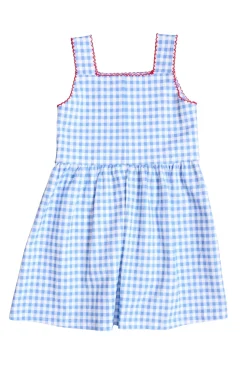 Mini Rue Play Dress in Vichy Gingham
