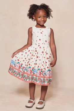 Mini Sadie Dress in Strawberry Vintage Tier