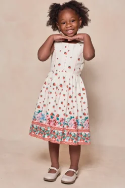 Mini Sadie Dress in Strawberry Vintage Tier