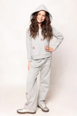 Mini Skylar Hoodie in Heather Gray