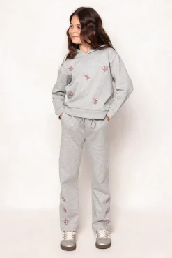 Mini Skylar Sweatpants in Heather Gray