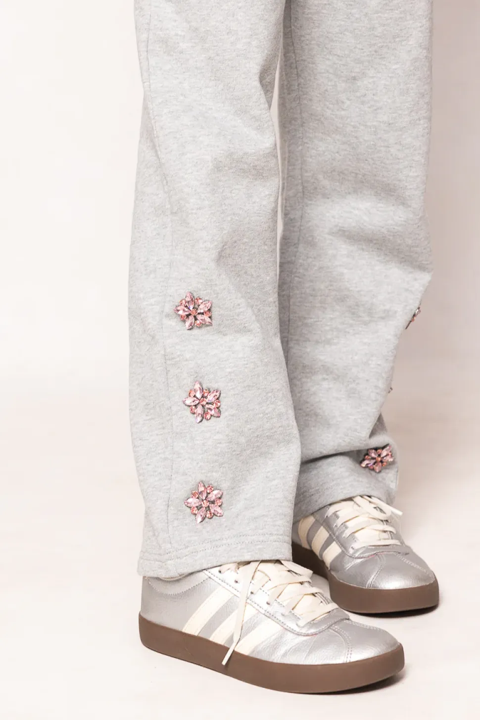 Mini Skylar Sweatpants in Heather Gray