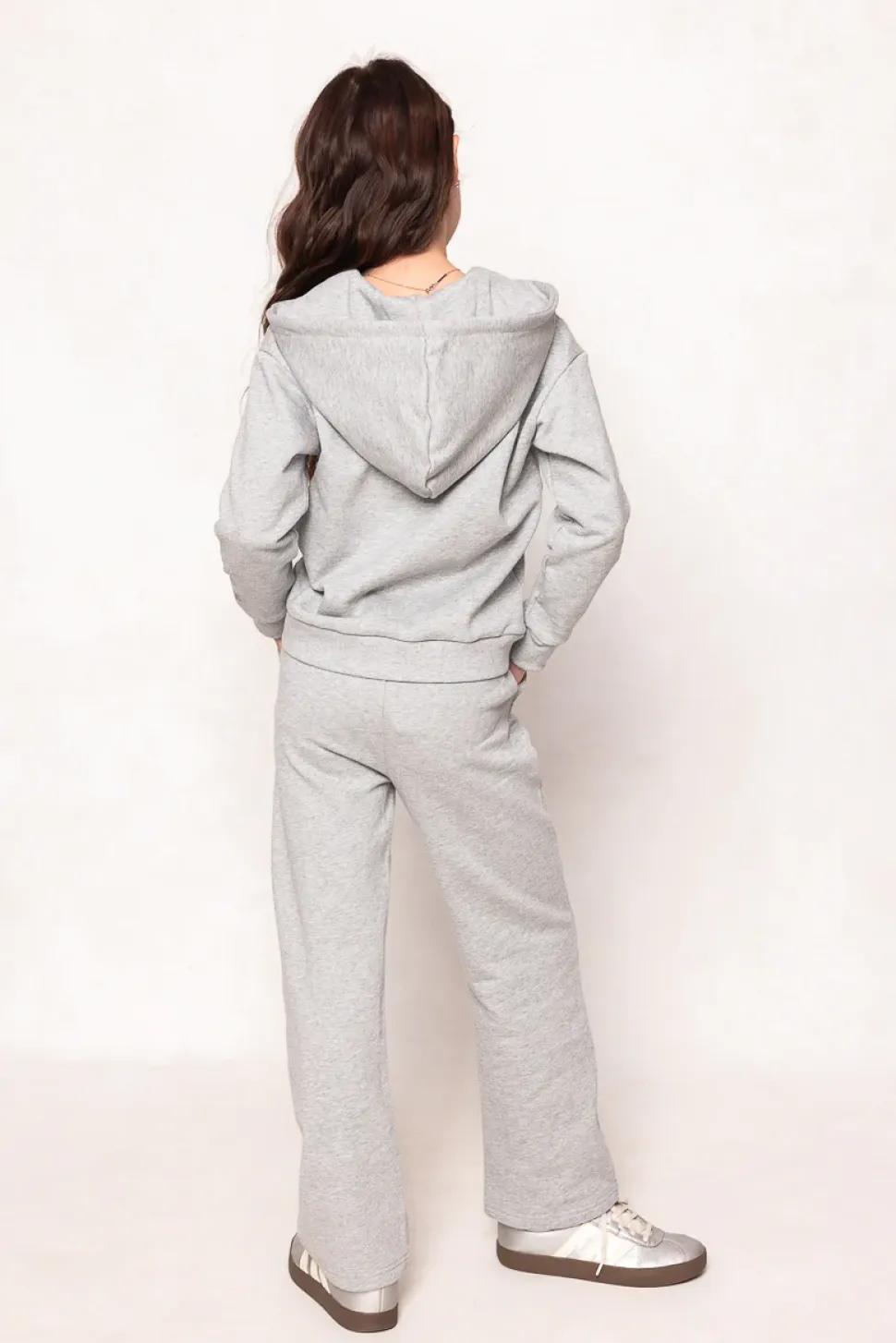 Mini Skylar Sweatpants in Heather Gray