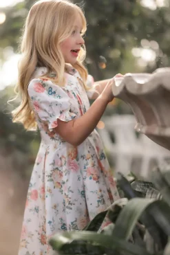 Mini Sophia Dress in Countryside Peony Blossom