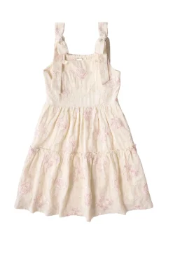 Mini Tara Dress in Gilded Rose Stripe