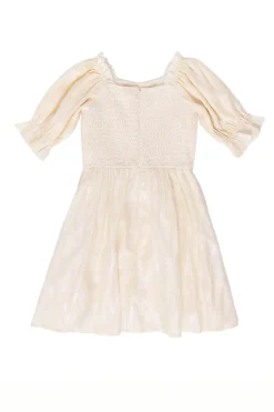 Mini Tindra Dress in Cream Sequin