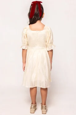 Mini Tindra Dress in Cream Sequin