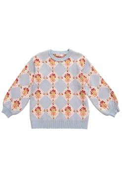 Mini Vivienne Sweater in Mosaic Bloom