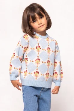 Mini Vivienne Sweater in Mosaic Bloom