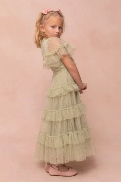Mini Whimsical Maxi Dress in Sage